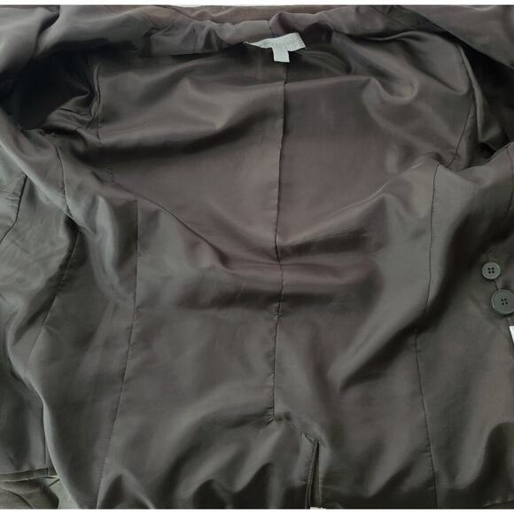 NEW YORK & CO Women's Brown Blazer Sz 6 - Picture 7 of 11